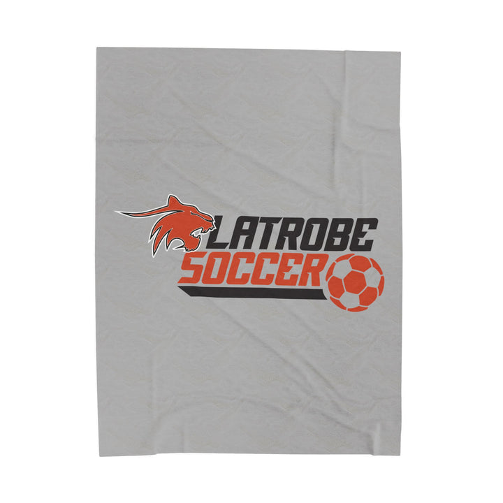 Greater Latrobe Girls Soccer Plush Blanket