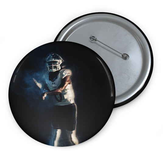 Offside Sports Photography Custom Pin Buttons - Watercolor Effect