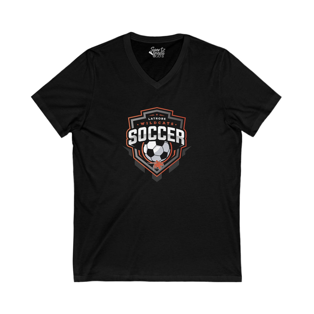 Greater Latrobe Girls Soccer Adult Women's V-Neck T-Shirt