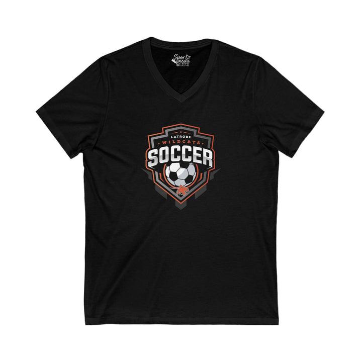 Greater Latrobe Girls Soccer Adult Women's V-Neck T-Shirt