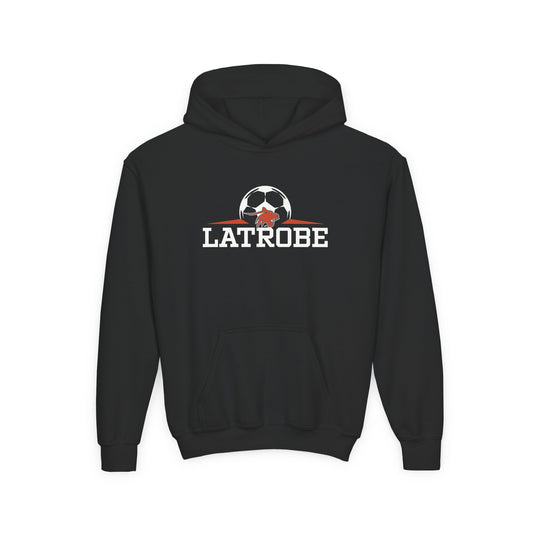 Latrobe Boys Soccer Unisex Youth Basic Hooded Sweatshirt