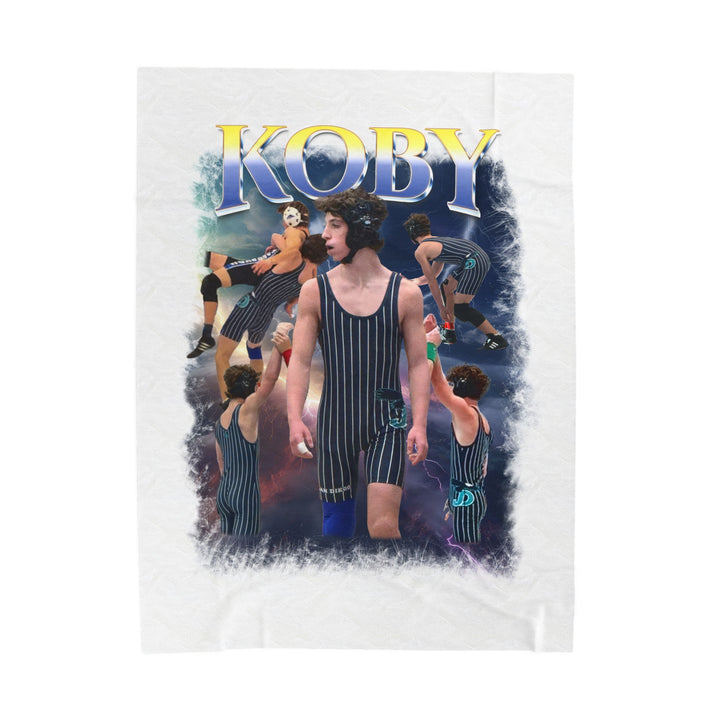 Picture Fusion Design Velveteen Blanket