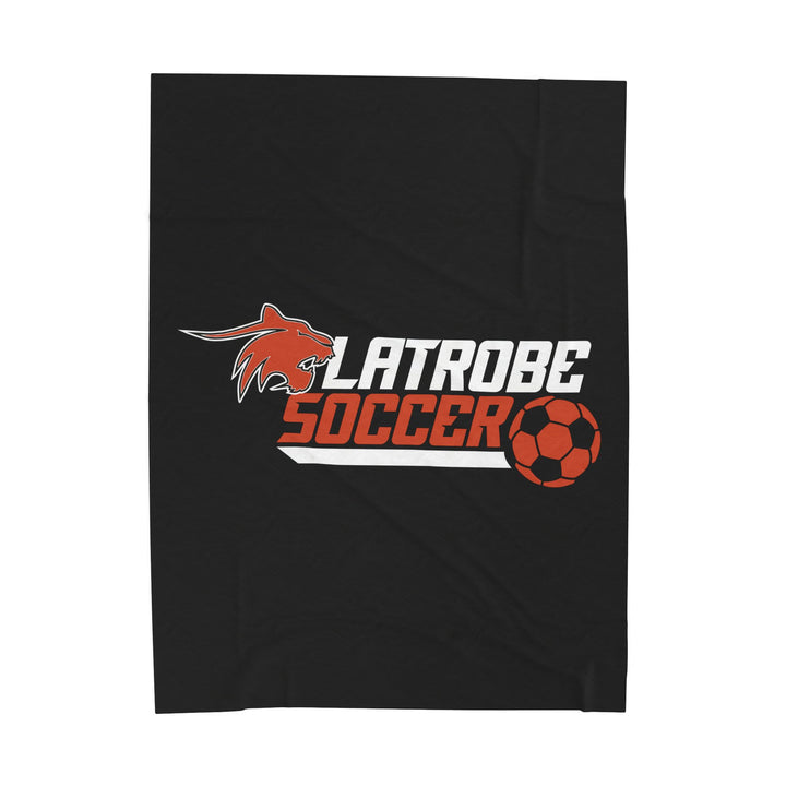 Greater Latrobe Girls Soccer Plush Blanket