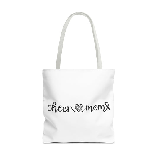 Cancer Collection Pick Your Sport Mom Ribbon & Heart Tote Bag