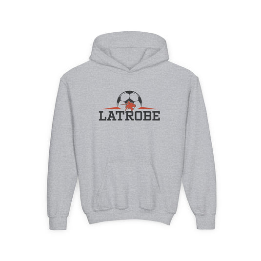 Latrobe Boys Soccer Unisex Youth Basic Hooded Sweatshirt