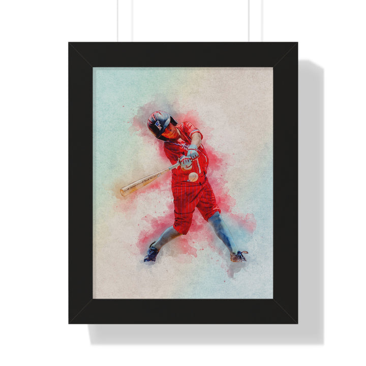Offside Sports Photography Framed Vertical Poster