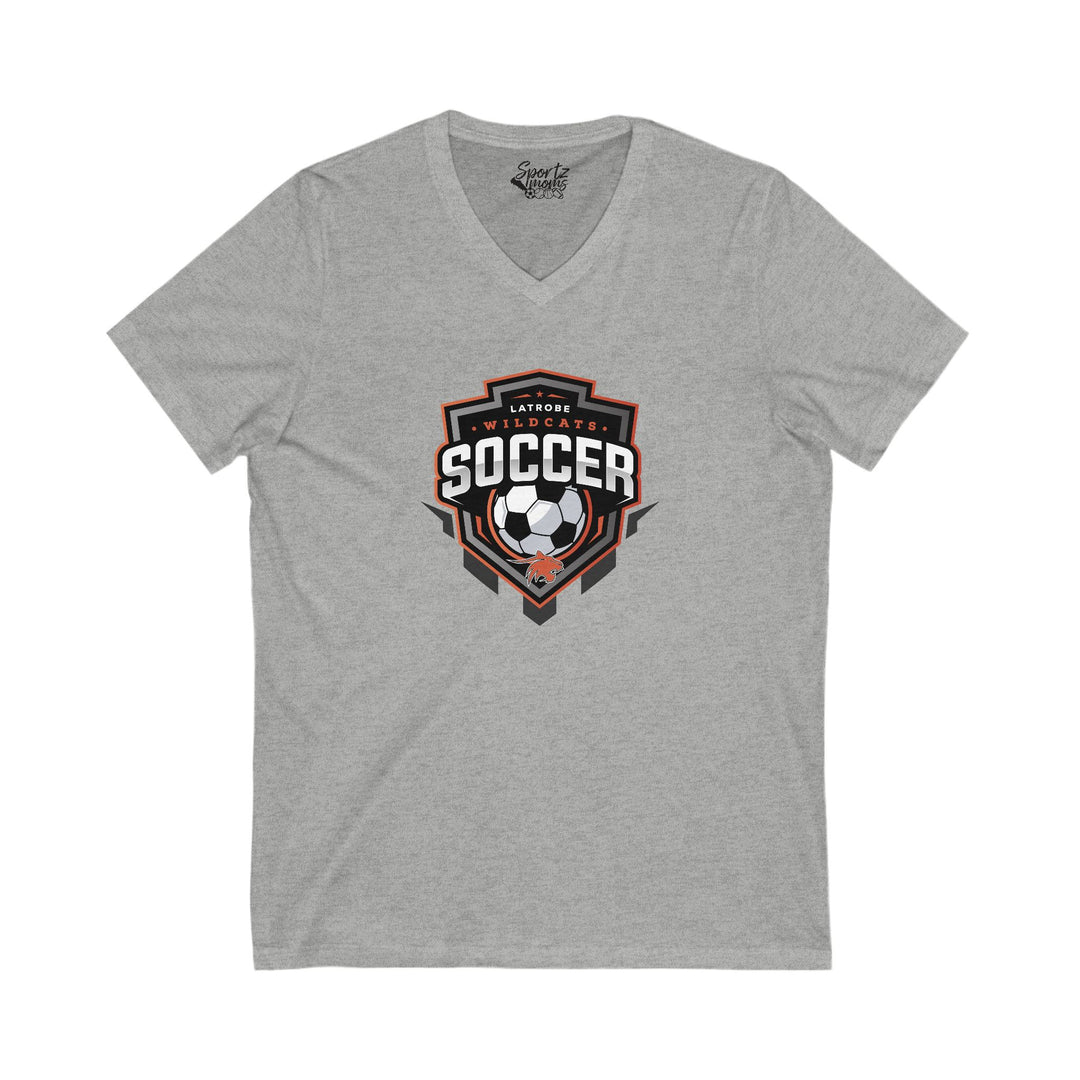 Greater Latrobe Girls Soccer Adult Women's V-Neck T-Shirt