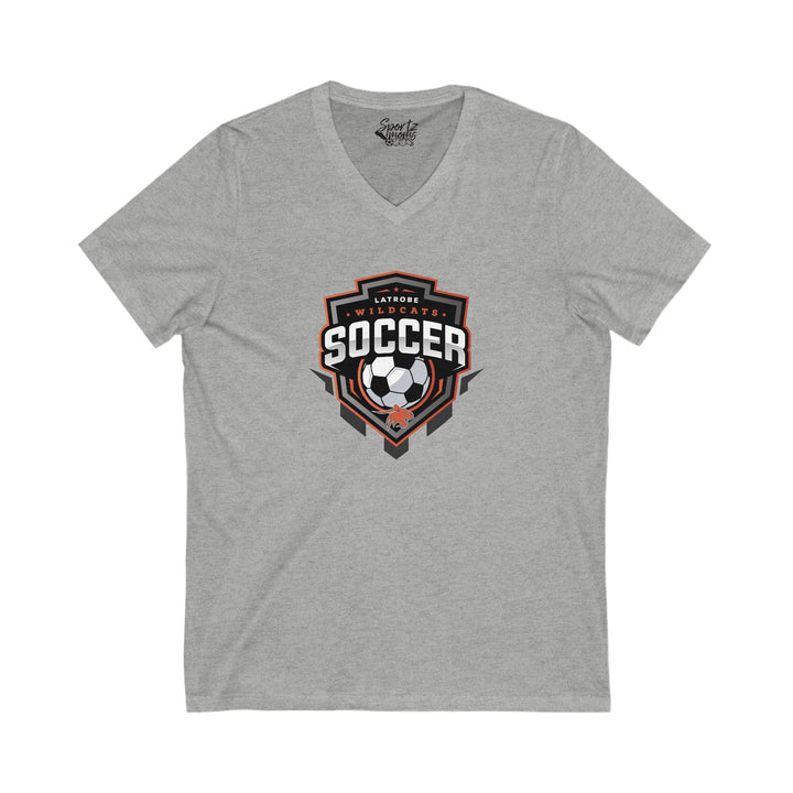 Greater Latrobe Girls Soccer Adult Women's V-Neck T-Shirt