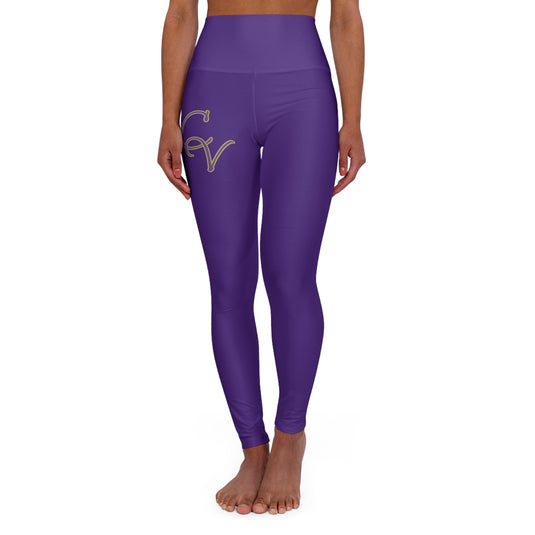 Chewsville Coyotes Women's High Waisted Yoga Leggings