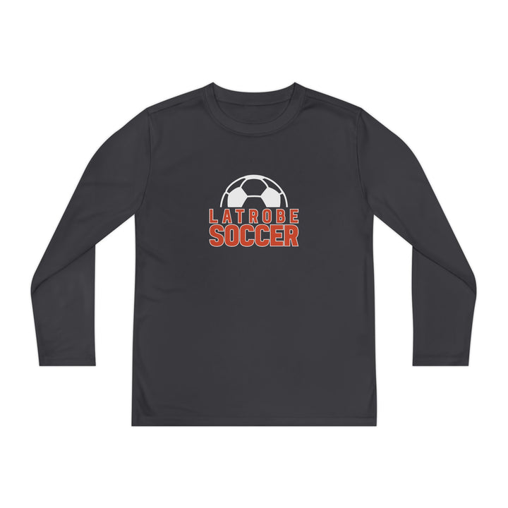 Greater Latrobe Girls Soccer Unisex Youth Long Sleeve Moisture Wicking Shirt