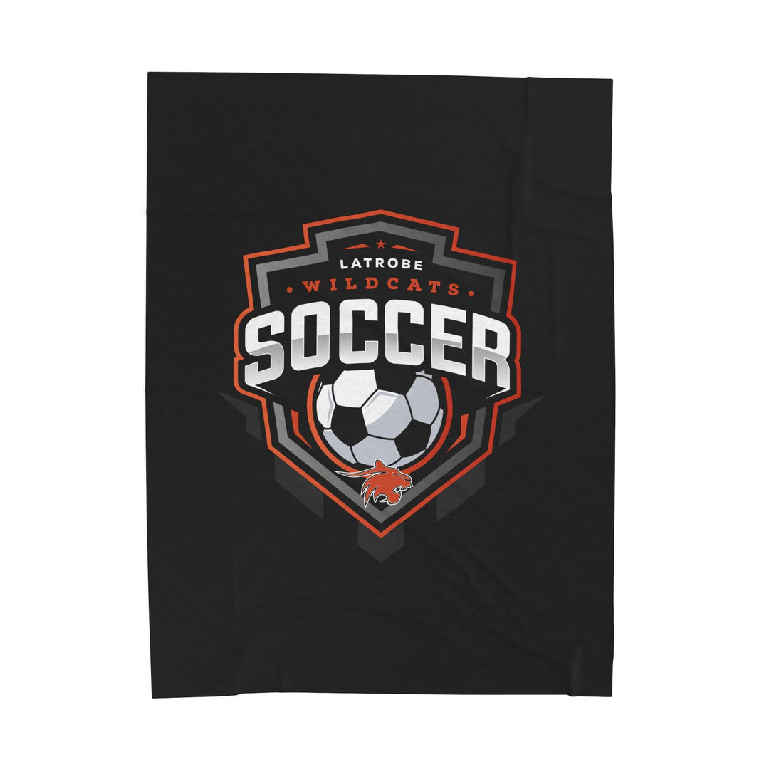 Greater Latrobe Girls Soccer Plush Blanket