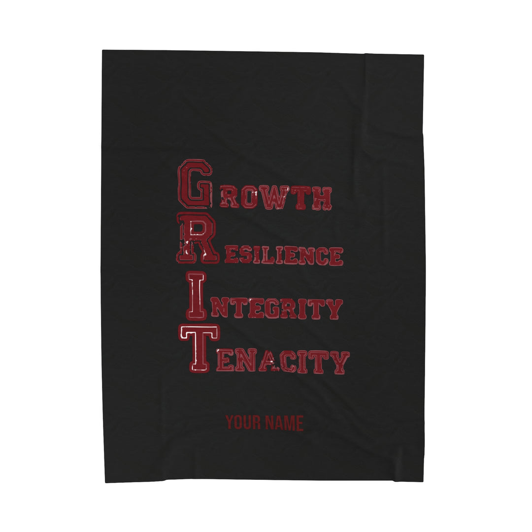 Southern Grit Velveteen Plush Blanket