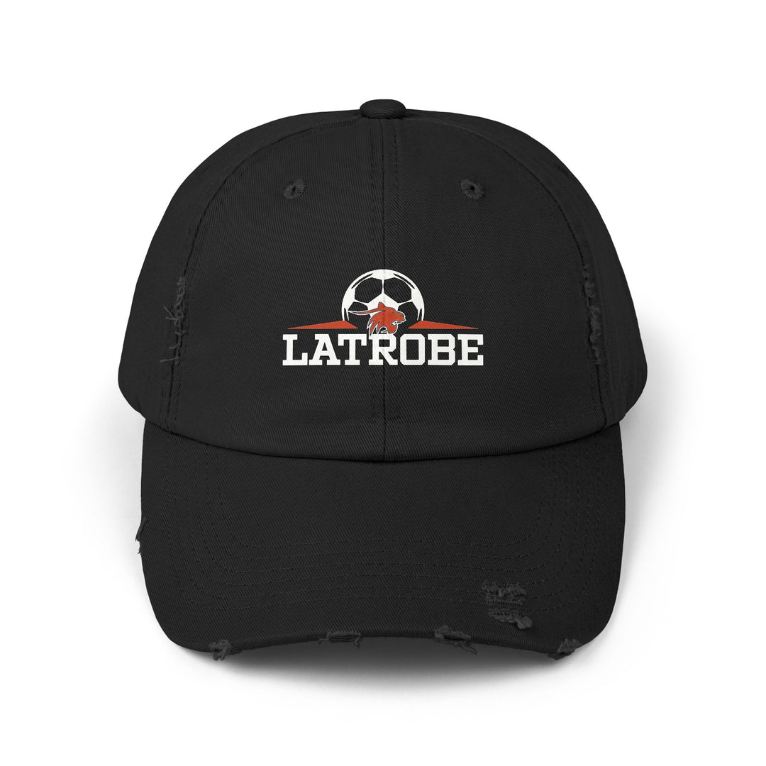 Latrobe Boys Soccer Unisex Distressed Cap
