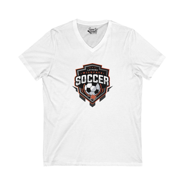Greater Latrobe Girls Soccer Adult Women's V-Neck T-Shirt