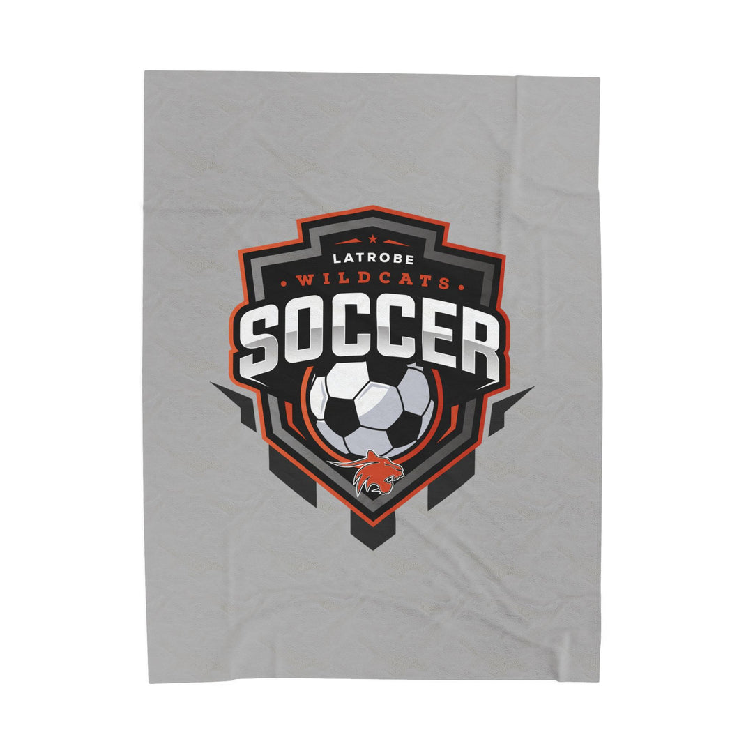 Greater Latrobe Girls Soccer Plush Blanket