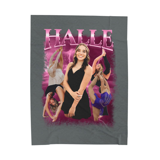 Picture Fusion Design Velveteen Blanket