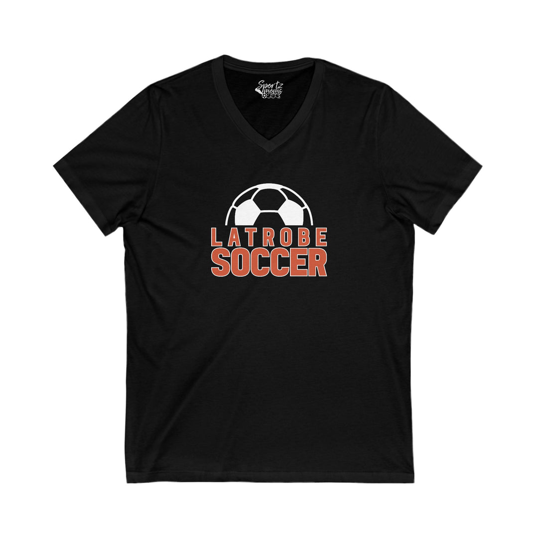 Greater Latrobe Girls Soccer Adult Women's V-Neck T-Shirt
