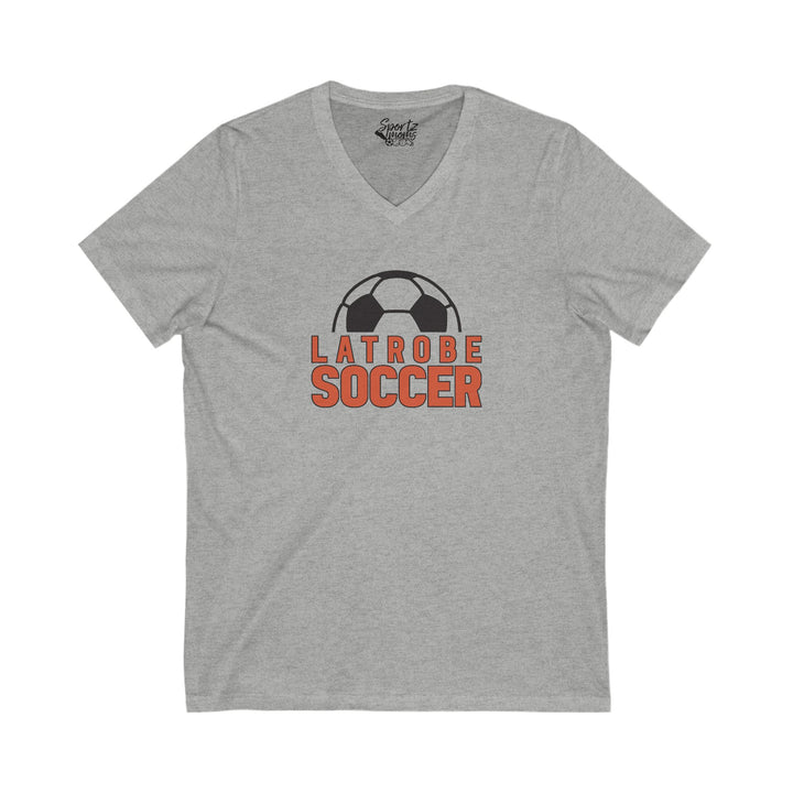 Greater Latrobe Girls Soccer Adult Women's V-Neck T-Shirt