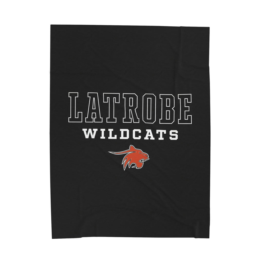 Greater Latrobe Girls Soccer Plush Blanket