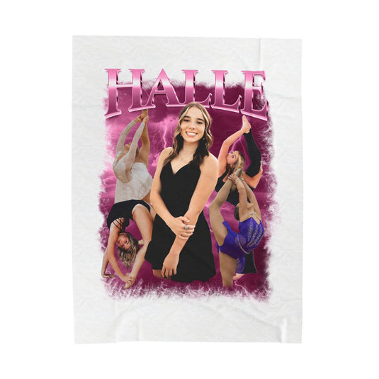 Picture Fusion Design Velveteen Blanket