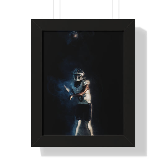 Offside Sports Photography Framed Vertical Poster