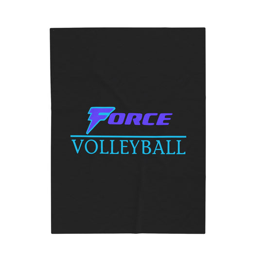 Force Volleyball Club Velveteen Plush Blanket