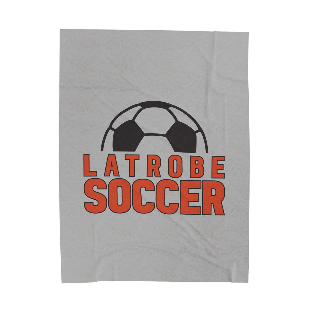 Greater Latrobe Girls Soccer Plush Blanket