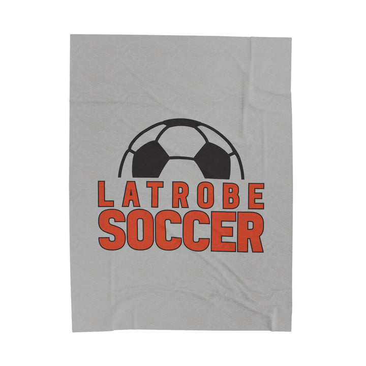Greater Latrobe Girls Soccer Plush Blanket