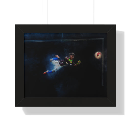 Offside Sports Photography Framed Horizontal Poster