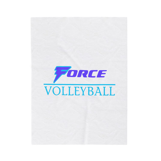 Force Volleyball Club Velveteen Plush Blanket