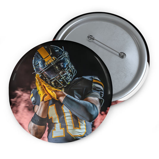 Offside Sports Photography Custom Pin Buttons - Watercolor Effect