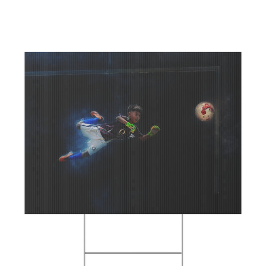 Offside Sports Photography Plastic Yard Sign