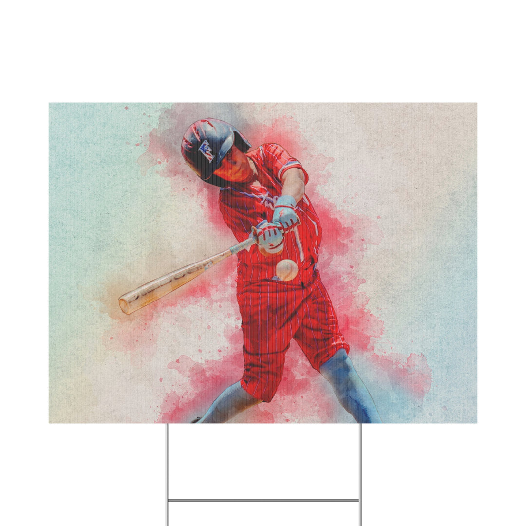 Offside Sports Photography Plastic Yard Sign