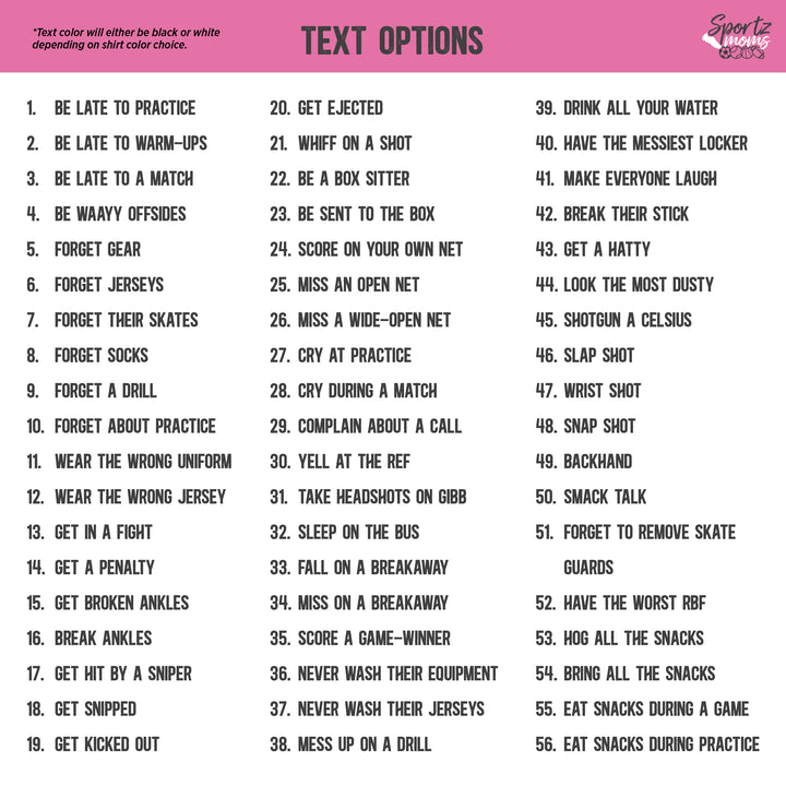 Most Likely To Hockey Adult Unisex T-Shirt