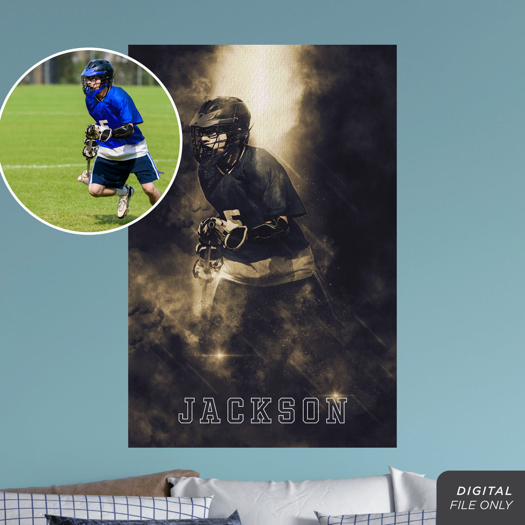 Custom Photo Digital Image - Smoke Effect