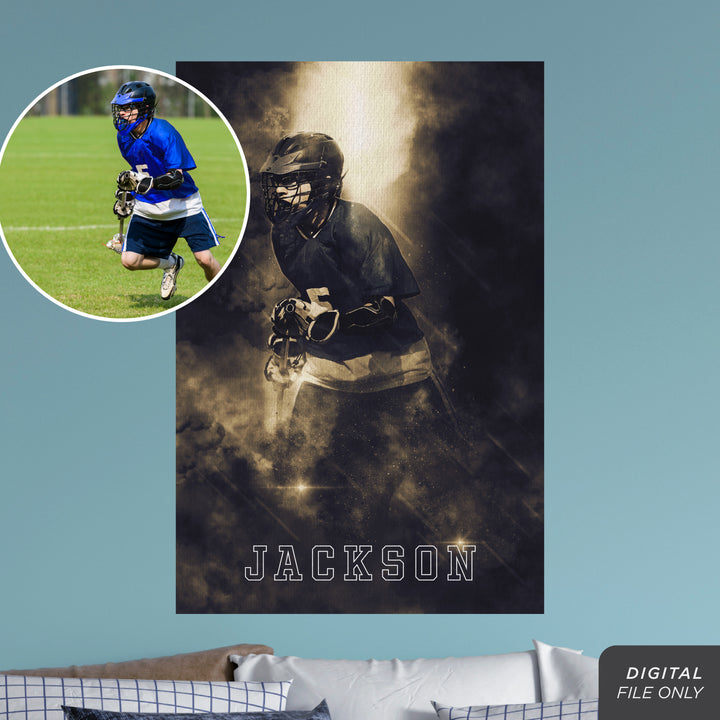 Custom Photo Digital Image - Smoke Effect