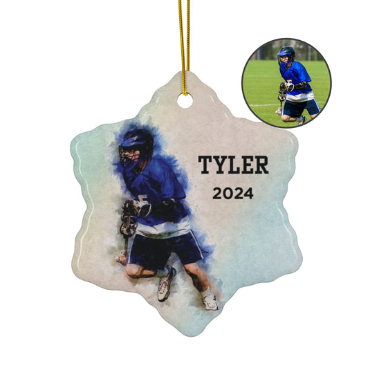 Custom Picture Ceramic Ornament