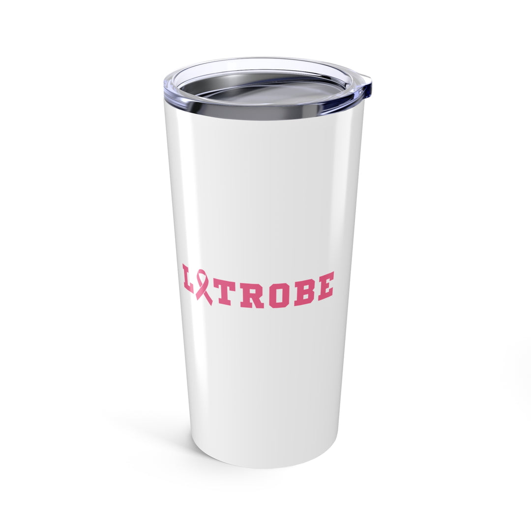 Latrobe Boys Soccer Tumbler 20oz - Cancer Design