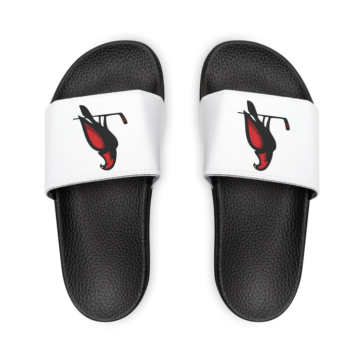 Wheeling Lightningbirds Men's Slide Sandals - Bird Only Logo