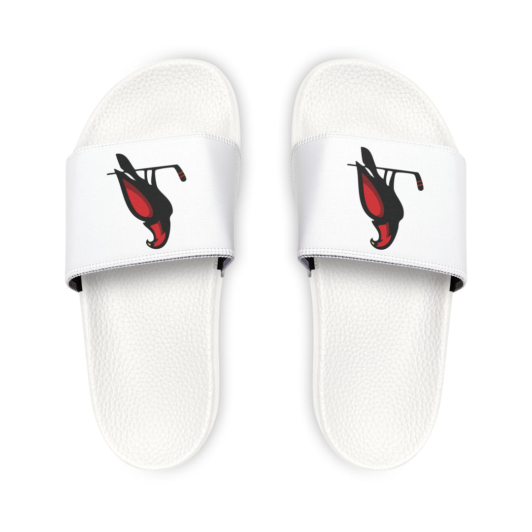 Wheeling Lightningbirds Men's Slide Sandals - Bird Only Logo