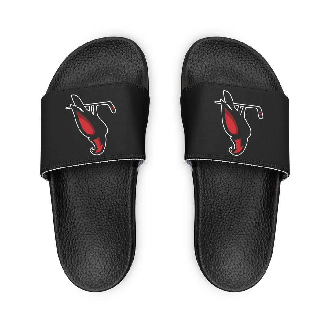Wheeling Lightningbirds Men's Slide Sandals - Bird Only Logo