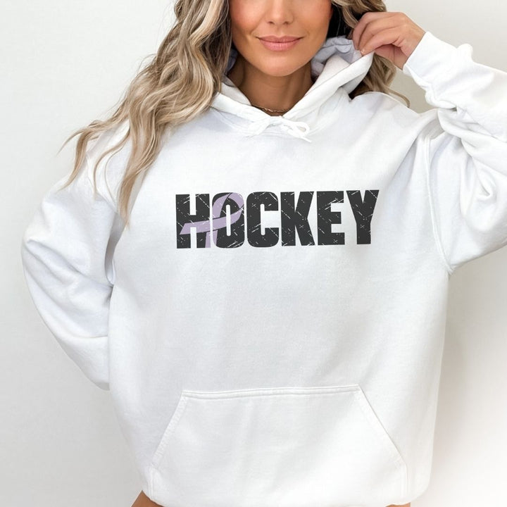 Cancer Ribbon Pick Your Sport Adult Unisex Hooded Sweatshirt