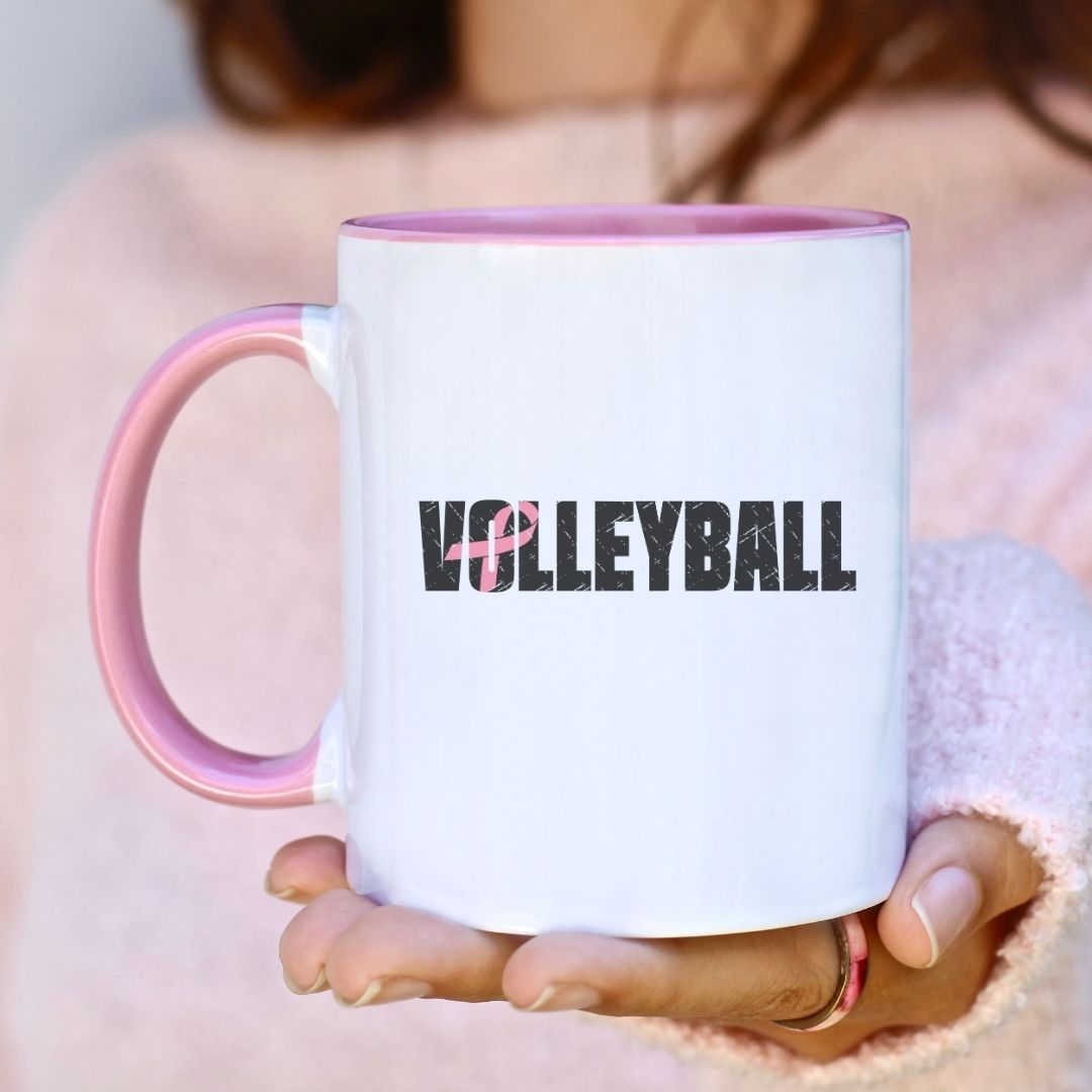 Cancer Ribbon Pick Your Sport 11oz Accent Mug