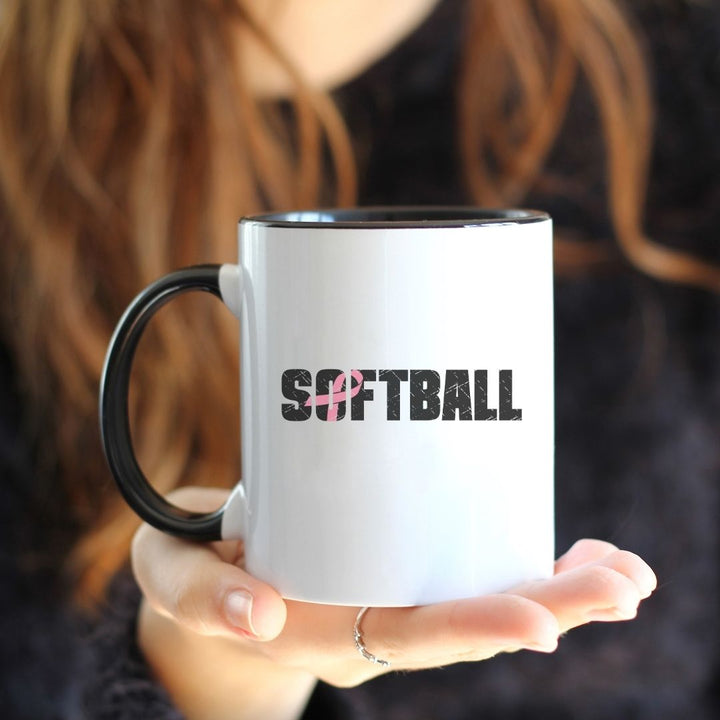 Cancer Ribbon Pick Your Sport 11oz Accent Mug