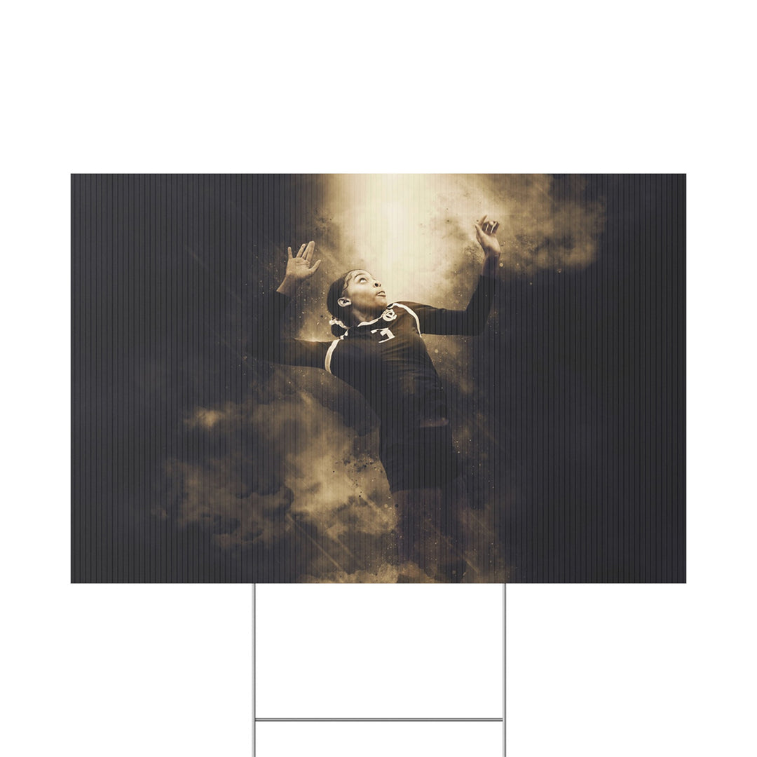 Quick Slants Photography Plastic Yard Sign