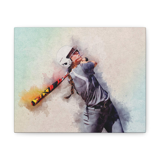 Quick Slants Photography Custom Athlete Canvas