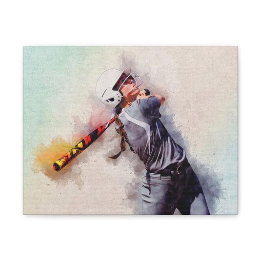 Quick Slants Photography Custom Athlete Canvas