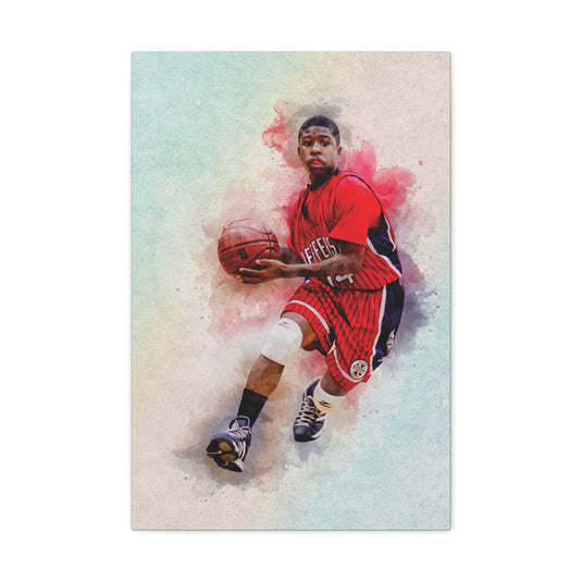 Quick Slants Photography Custom Athlete Canvas