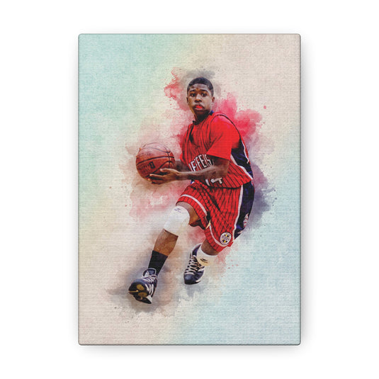 Quick Slants Photography Custom Athlete Canvas