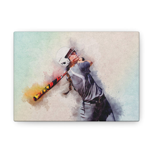 Quick Slants Photography Custom Athlete Canvas